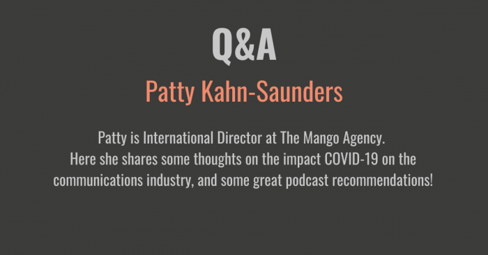 Q&A with Patty Kahn-Saunders